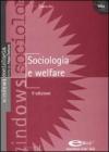 Sociologia e welfare. eBook