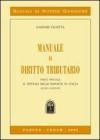 Manuale di diritto tributario