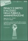 Privacy e diritto daccesso nella Pubblica Amministrazione. eBook