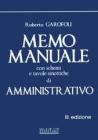 Memo manuale. Amministravito. Con schemi e tavole sinottiche di Amministativo