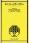 Lingua e societ�. Scritti in onore di Franca Orletti. eBook
