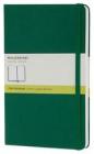 Moleskine taccuino large pagine bianche copertina rigida verde