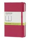 Moleskine taccuino poket pagine bianche copertina rigida magenta