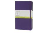 Moleskine taccuino large pagine bianche copertina rigida viola