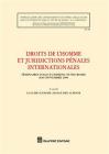Droits de l'homme et juridictions penales internationales
