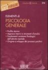 Elementi di psicologia generale. eBook