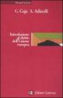 Introduzione al diritto dellUnione europea. eBook