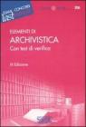 Elementi di archivistica. eBook