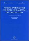 Nozioni introduttive e principi fondamentali del diritto civile