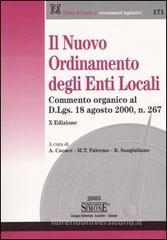 Il nuovo ordinamento degli enti locali