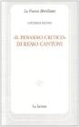 �Il pensiero critico� di Remo Cantoni