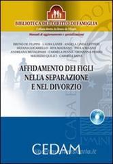 Affidamento dei figli nella separazione e nel divorzio. Con DVD-ROM