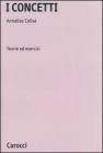 I concetti. Teorie ed esercizi