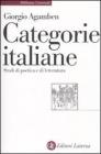Categorie italiane. Studi di poetica e di letteratura