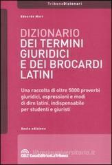 Dizionario dei termini giuridici e dei brocardi latini