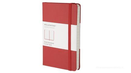 Moleskine pocket. Taccuino a righe copertina rossa Moleskine pocket. Taccuino a righe copertina rossa