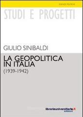 La geopolitica in Italia (1939-1942). eBook