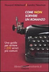 Come non scrivere un romanzo. eBook
