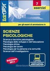 EdiTEST 7. Esercizi. Scienze psicologiche. Per la preparazione ai test di ammissione. Con software di simulazione