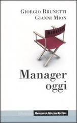 Manager oggi Manager oggi
