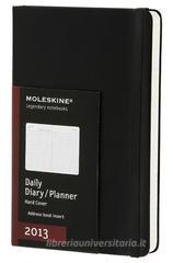 Moleskine Agenda 12 mesi giornaliera 2013 Large. Copertina rigida nera. Moleskine Agenda 12 mesi giornaliera 2013 Large. Copertina rigida nera.