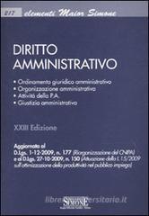 Diritto amministrativo Diritto amministrativo