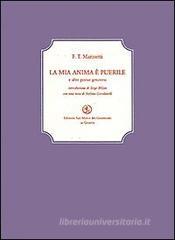 La mia anima � puerile e altre poesie genovesi