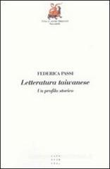 Letteratura taiwanese. Un profilo storico