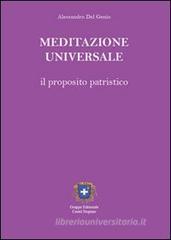 Meditazione universale. Il proposito patristico