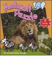 Gli animali della giungla. Animali puzzle Gli animali della giungla. Animali puzzle