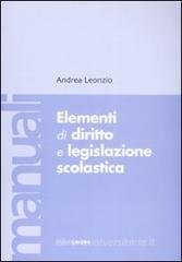 Elementi di diritto e legislazione scolastica Elementi di diritto e legislazione scolastica
