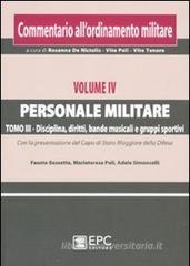 Commentario all'ordinamento militare vol.4.3