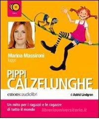 Pippi Calzelunghe. Prima parte letto da Marina Massironi. Audiolibro. 2 CD Audio Pippi Calzelunghe. Prima parte letto da Marina Massironi. Audiolibro. 2 CD Audio