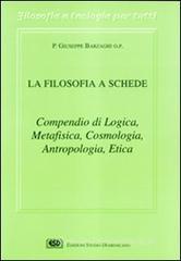 La filosofia a schede. Compendio di logica