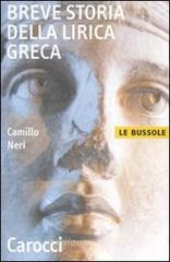 Breve storia della lirica greca Breve storia della lirica greca