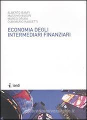 Economia degli intermediari finanziari Economia degli intermediari finanziari