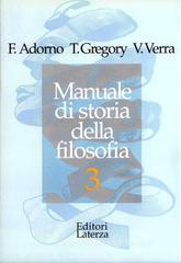 Manuale di storia della filosofia vol. iii vol.3