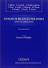 Analisi di bilancio per indici. Aspetti operativi Analisi di bilancio per indici. Aspetti operativi