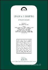 Lingua e diritto. Livelli di analisi