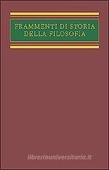 Frammenti di storia della filosofia