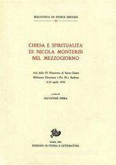 Chiesa e spiritualit� di Nicola Monterisi nel Mezzogiorno