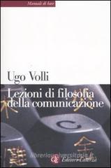 Lezioni di filosofia della comunicazione Lezioni di filosofia della comunicazione