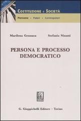 Persona e processo democratico Persona e processo democratico