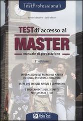 Test di accesso ai master. Manuale di preparazione Test di accesso ai master. Manuale di preparazione