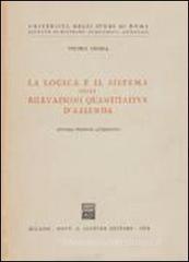 La logica e il sistema delle rilevazioni quantitative di azienda
