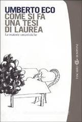 Come si fa una tesi di laurea Come si fa una tesi di laurea