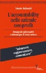 L' accountability nelle aziende nonprofit. Strumenti informativi e sistemi per il terzo settore L' accountability nelle aziende nonprofit. Strumenti informativi e sistemi per il terzo settore