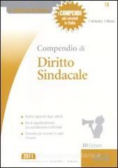 Compendio di diritto sindacale Compendio di diritto sindacale