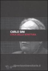 Etica della scrittura Etica della scrittura