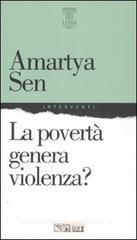 La povertà genera violenza? La povertà genera violenza?